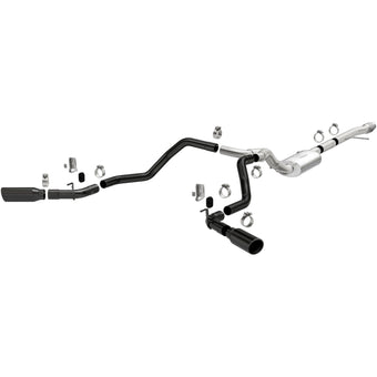 compare product MagnaFlow 2019 Chevy Silverado 1500 V8 5.3L Street Series Dual Split Exit Exhaust w/ Black Tips