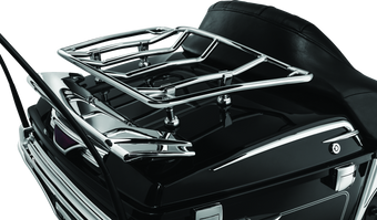 compare product Kuryakyn Multi-Rack Adjustable Trunk Luggage Rack Chrome