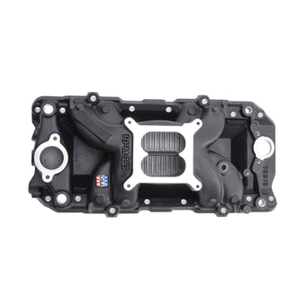 compare product Edelbrock Intake Manifold Nascar Edition RPM Air-Gap for Big-Block Chevy 396-502 w/ Oval Ports