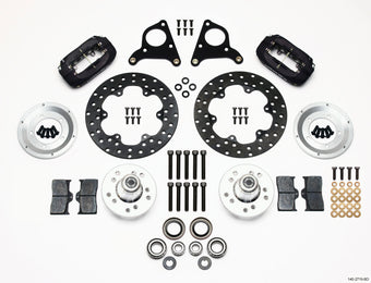compare product Wilwood Forged Dynalite Front Drag Kit Drilled Rotor CPD 73-80 A E B All F w/Disc