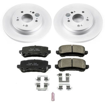 compare product Power Stop 14-19 Acura RLX Rear Z17 Evolution Geomet Coated Brake Kit