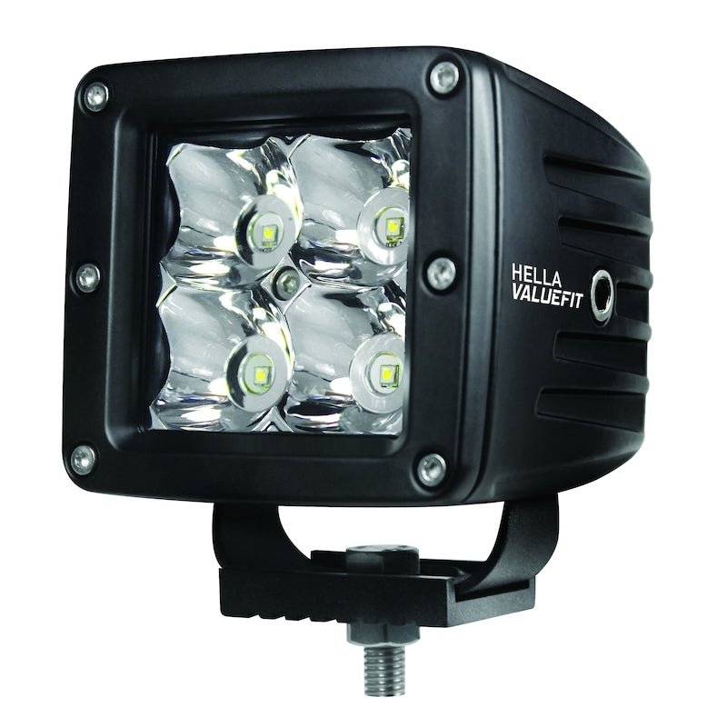 Hella HVF Cube 4 LED Off Road Kit - 3.1in 2X12W - My Store