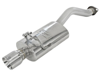 compare product aFe Takeda Exhaust 2.5in Dia 304SS Axle-Back w/Polished Tip 06-11 Honda Civic EX Sedan L4 1.8L
