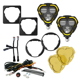 compare product KC HiLiTES FLEX ERA 3 Dual Mode SAE Fog Lights - 2-Light Master Kit for Jeep Aftermarket Bumpers