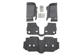 compare product BedRug 07-16 Jeep JK Unlimited 4Dr Front 4pc BedTred Floor Kit (Incl Heat Shields)