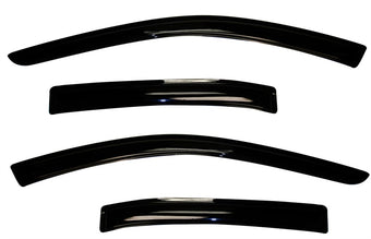 compare product AVS 10-18 Ford Taurus Ventvisor Outside Mount Window Deflectors 4pc - Smoke
