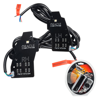compare product Oracle 20-22 Ford Explorer Dynamic RGB Headlight DRL Kit - ColorSHIFT - w/ RF Controller