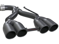 aFe Rebel Series 2.5in. 304 SS C/B Exhaust System 2018 Jeep Wrangler (JL) V6 - 3.6L - Black Tip - My Store