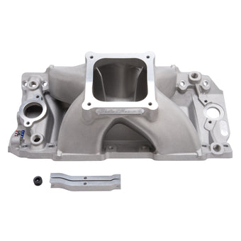 compare product Edelbrock Intake Manifold Super Victor II Chevrolet Big Block Tall Deck for Brodix Sr20 Heads