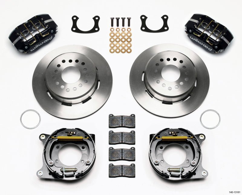 Wilwood Dynapro Lug Mount P/S Park Brake Kit New Big Ford 2.50in Offset - My Store