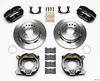 compare product Wilwood Dynapro Lug Mount P/S Park Brake Kit New Big Ford 2.50in Offset