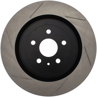 compare product StopTech Power Slot 10 Camaro SS 8cyl Rear Right Slotted Rotor
