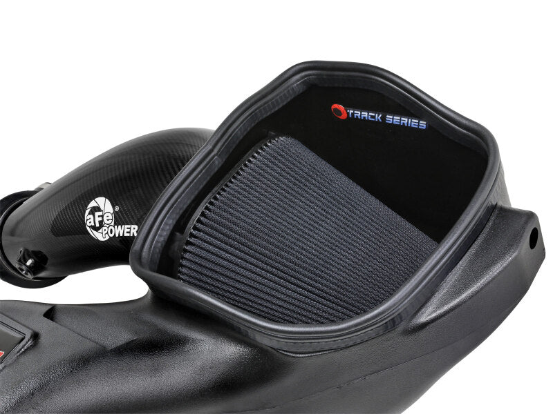 aFe 23 - 24 Ford F150 Raptor R V8 5.2L Supercharged Track Series Air Intake w/ Black PDS Filter - My Store