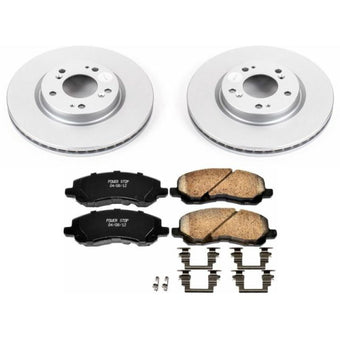 compare product Power Stop 06-12 Mitsubishi Eclipse Front Z17 Evolution Geomet Coated Brake Kit
