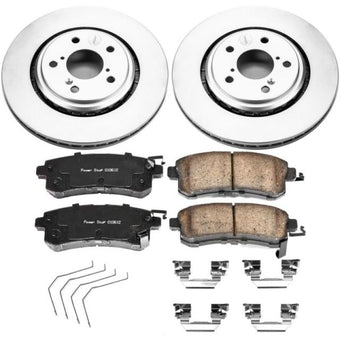 compare product Power Stop 15-17 Honda Odyssey Front Z17 Evolution Geomet Coated Brake Kit