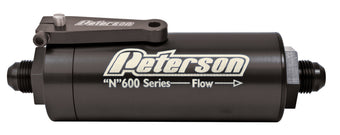 compare product Peterson Fluid Systems Fuel Filter -12AN 60 Micron Ball Valve