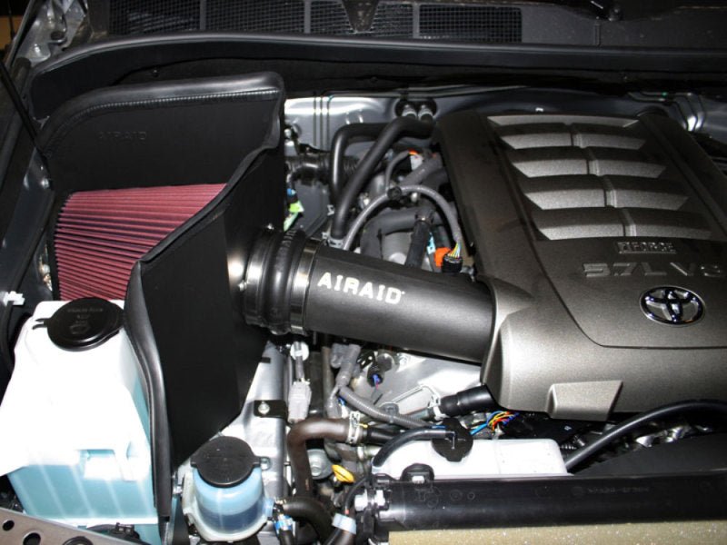 Airaid 07 - 14 Toyota Tundra/Sequoia 4.6L/5.7L V8 CAD Intake System w/ Tube (Dry / Red Media) - My Store