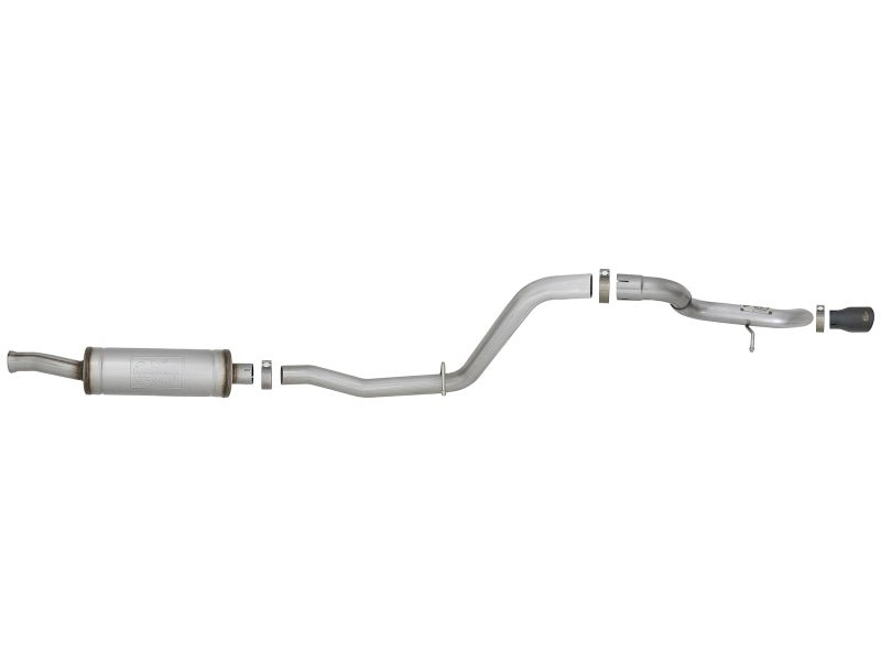 aFe MACH Force - Xp 2.5in 409SS Catback High - Tuck Exhaust 18 - 21 Jeep (JL) 3.6L 4 - Door - Black Tip - My Store
