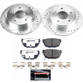 compare product Power Stop 94-98 Nissan 240SX Rear Z26 Street Warrior Brake Kit