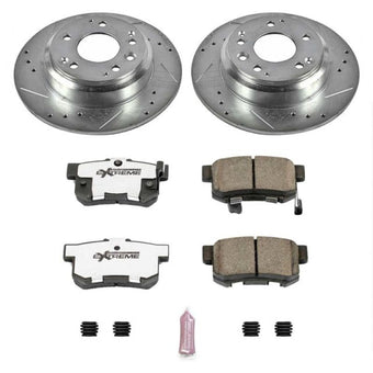 compare product Power Stop 96-98 Acura RL Rear Z26 Street Warrior Brake Kit