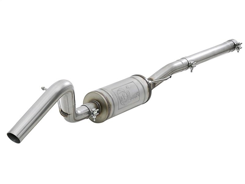 aFe MACH Force - Xp 2.5in 409 SS Mid - Pipe w/ Muffler 2007+ Jeep Wrangler (JK) V6 3.6L/3.8L - My Store