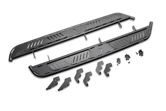 compare product N-FAB 2022 Toyota Tundra CrewMax Roan Running Boards - Textured Black