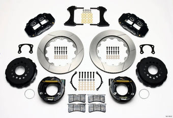 compare product Wilwood Narrow Superlite 4R Rear P-Brk Kit 14.00in New Big Ford 2.50in Offset