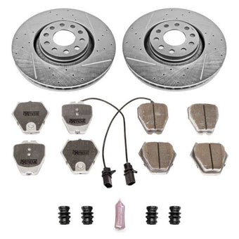 compare product Power Stop 00-01 Audi A6 Quattro Front Z26 Street Warrior Brake Kit