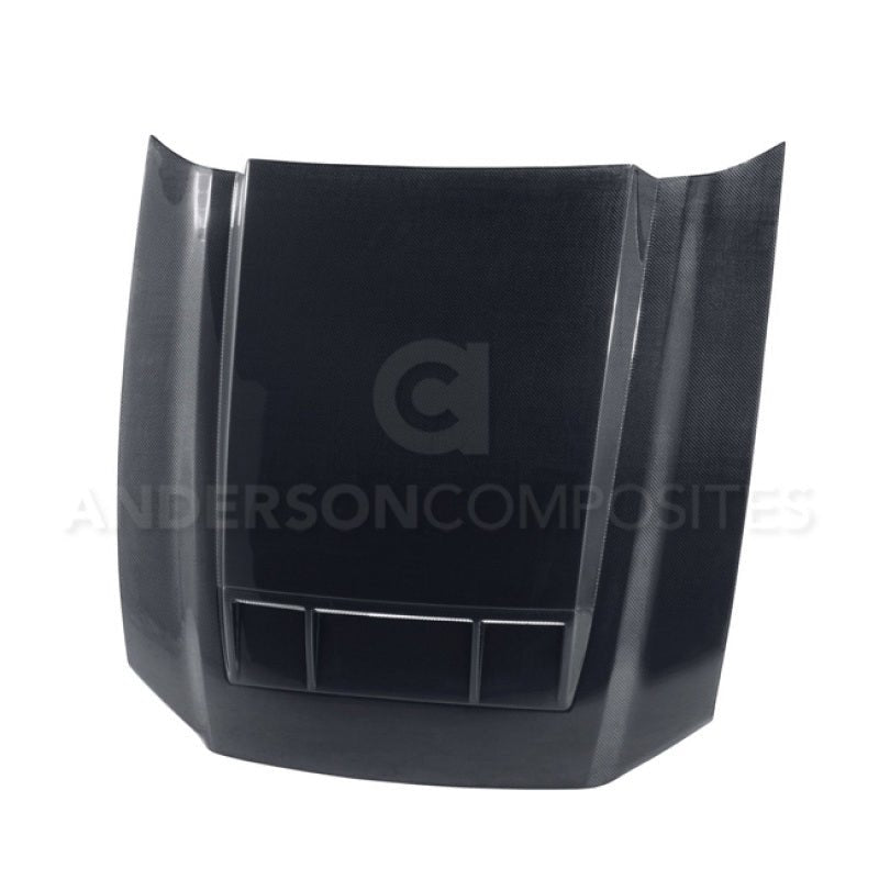 Anderson Composites 10 - 14 Ford Mustang/Shelby GT500 and 2013 - 2014 GT/V6 Ram Air Type - CR Hood - My Store
