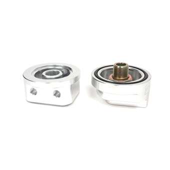 compare product BLOX Racing Remote Oil Filter Relocation Kit - Polished