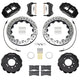Wilwood 95 - 98 Nissan Skyline Superlite 6R Front BBK w/ 12.88in D/S Rotors & Flexlines - Black - My Store
