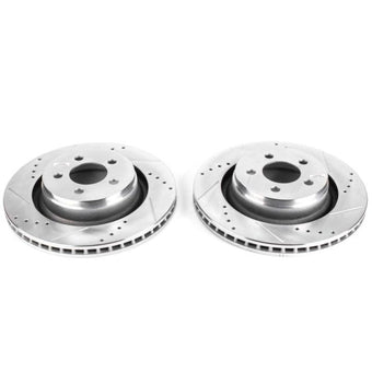 compare product Power Stop 09-11 Dodge Nitro Front Evolution Drilled & Slotted Rotors - Pair