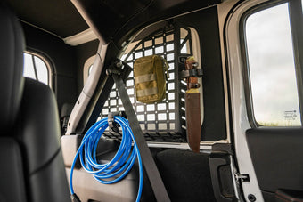 compare product DV8 Offroad 18-25 Jeep Wrangler (JL) 4-Door Rear Window Pocketed Molle Panels