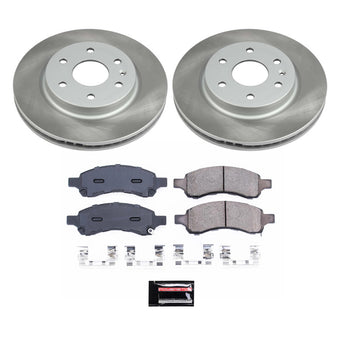 compare product Power Stop 07-10 Saturn Outlook Front Semi-Coated Rotor Kit