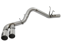 aFe Victory Series 4in 409 - SS DPF - Back Exhaust w/ Dual Polished Tips 2017 GM Duramax V8 - 6.6L(td) L5P - My Store
