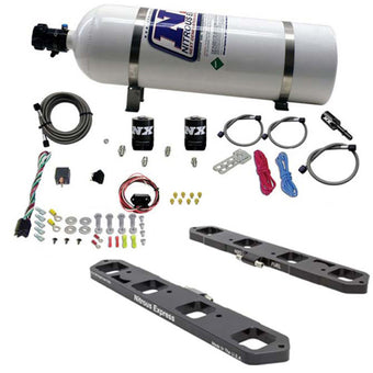 compare product Nitrous Express Dodge Hemi 5.7L/6.1L/6.4L Direct Port Plate System w/15lb Bottle