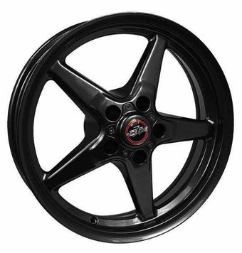 compare product Race Star 92 Drag Star Bracket Racer 18x5 5x115BC 2.00BS Gloss Black Wheel