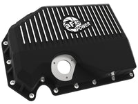 aFe 05 - 19 VW 1.8L/2.0L w/ Oil Sensor Engine Oil Pan Black POWER Street Series w/ Machined Fins - My Store