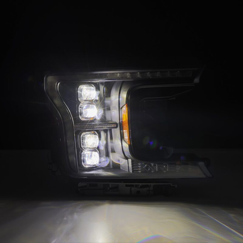 AlphaRex 18 - 20 Ford F - 150 NOVA LED Proj Headlight Blk (14th Gen G2 Style) - My Store