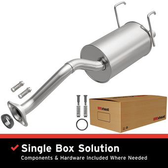 compare product BRExhaust 93-95 Honda Civic Del Sol 1.5L Muffler Kit