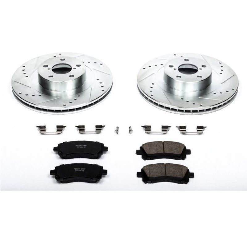 Power Stop 02 - 03 Subaru Impreza Front Z23 Evolution Sport Brake Kit - My Store