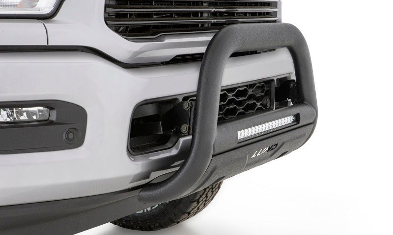 Lund 08 - 17 Toyota Sequoia Bull Bar w/Light & Wiring - Black - My Store