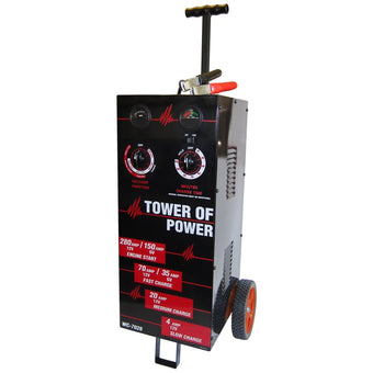 compare product Autometer Wheel Charger Tower of Power Man 70/30/4/280 AMP