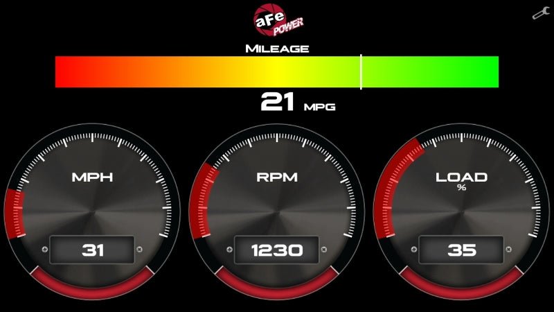 aFe AGD Advanced Gauge Display Digital 5.5in Monitor 08 - 18 Dodge/RAM/Ford/GM Diesel Trucks - My Store