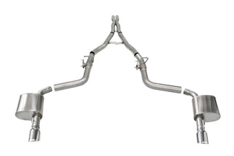 compare product Corsa 15-23 Charger SRT/Hellcat/Redeye 2.75in Valved Catback Dual Rear Exit w/ Single 4.5inPol Tips