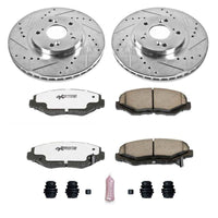 Power Stop 03 - 08 Honda Pilot Front Z26 Street Warrior Brake Kit - My Store