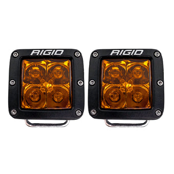 compare product Rigid Industries D-Series Spot w/ Amber PRO Lens (Pair)