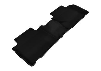 compare product 3D MAXpider 2014-2020 Nissan Rogue Kagu 2nd Row Floormats - Black