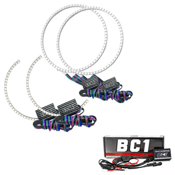 compare product Oracle Toyota Tundra 14-17 Dual Halo Kit - ColorSHIFT w/ BC1 Controller