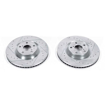 compare product Power Stop 09-10 Lexus GS350 Front Evolution Drilled & Slotted Rotors - Pair